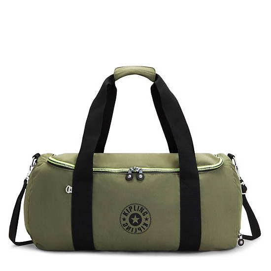 Sac Polochon Kipling Argus Small Vert Olive | FR 1515JP